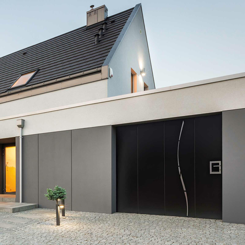 sectionnelle deplacement lateral avec portillon