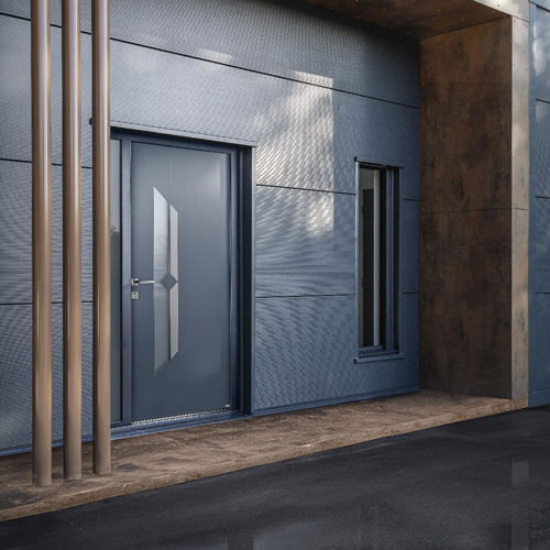 12 line 6 alu confort zilten porte entree gris 7016 Variante